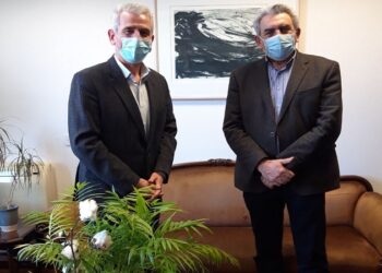 Συνεργασία Στ. Καλογιάννη με τον Πρύτανη του Πανεπιστημίου Ιωαννίνων κ. Τρ. Αλμπάνη