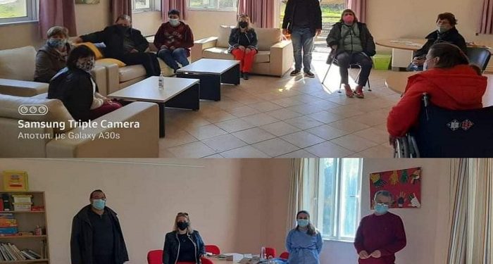 Εμβολιασμός στο Κ.Δ.ΑΠ. μεΑ «Το Εργαστήρι»