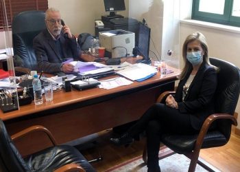 Επίσκεψη της Μερόπης Τζούφη στην Περιφερειακή Διεύθυνση Εκπαίδευσης Ηπείρου
