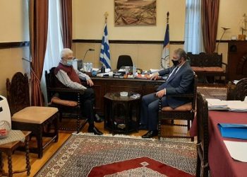 Συνάντηση M. Eλισάφ με τον Διοικητή της 6ης ΥΠΕ