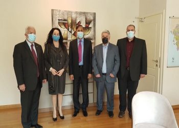 Συνάντηση Δ. Δημητρίου με τον πρέσβη του Πακιστάν