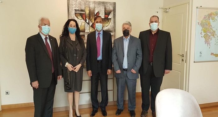 Συνάντηση Δ. Δημητρίου με τον πρέσβη του Πακιστάν