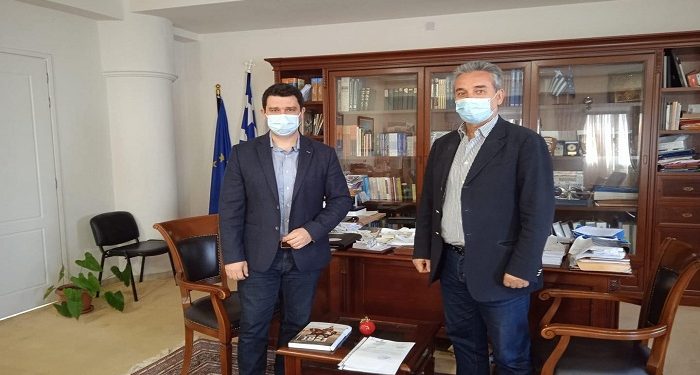 Συνάντηση Μ.Κάτση με το Δήμαρχο Φιλιατών