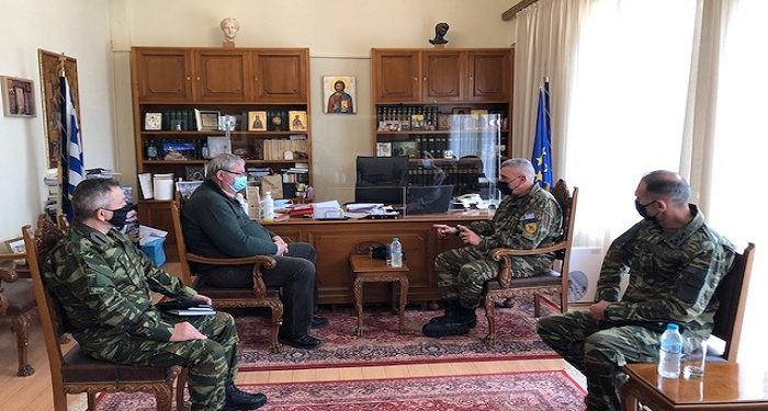 Συνάντηση Περιφερειάρχη Ηπείρου με Αρχηγό ΓΕΕΘΑ