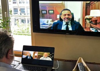 Συνάντηση Σπύρου Ριζόπουλου με τον Γιάννη Στουρνάρα με επίκεντρο το αναπτυξιακό μοντέλο της Ηπείρου