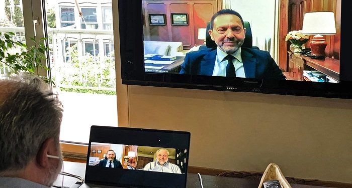 Συνάντηση Σπύρου Ριζόπουλου με τον Γιάννη Στουρνάρα με επίκεντρο το αναπτυξιακό μοντέλο της Ηπείρου