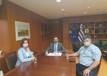 Συνάντηση Δημάρχου Πωγωνίου με τον Υπουργό κ. Κώστα Σκρέκα