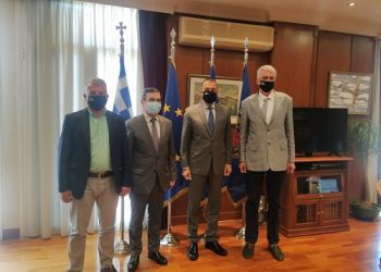 Συνάντηση του Δημάρχου Κόνιτσας με τον Υφυπουργό Άμυνας κ. Αλκιβιάδη Στεφανή