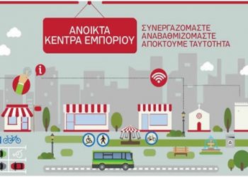 «Ανοικτό Κέντρο Εμπορίου» (Open Mall) στο ιστορικό-εμπορικό κέντρο της πόλης