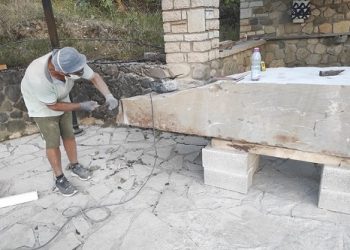 Σε εξέλιξη το 11ο Συμπόσιο Γλυπτικής στα Πράμαντα