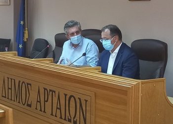 Συνάντηση Δημάρχου Αρταίων, Χρήστου Τσιρογιάννη, με τον Υφυπουργό Αγροτικής Ανάπτυξης, Γιώργο Στύλιο.
