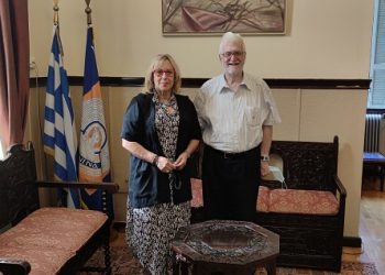 Συνάντηση του Δημάρχου Ιωαννίνων με την Διευθύντρια Ελληνικών Διαπολιτισμικών Προγραμμάτων AFS
