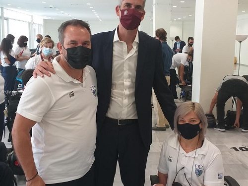 Βράβευση της Γιαννιώτισσας Ανθής Λιάγκου 8ης Παραολυμπιονίκη από τον Δήμαρχο Αθηναίων