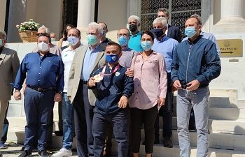 Ο Δήμος τίμησε τον χάλκινο παραολυμπιονίκη Δημήτρη Μπακοχρήστο