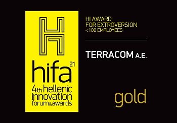Χρυσό Βραβείο στην εταιρία Terracom Α.Ε