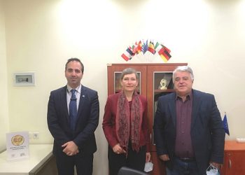 Συνάντηση Δημήτρη Δημητρίου με  την Γενική Πρόξενο της Γερμανίας στην Θεσσαλονίκη