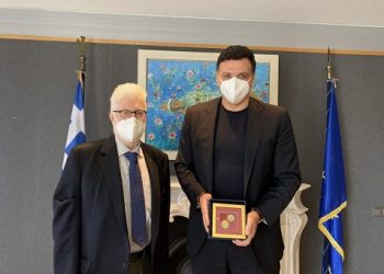 Συνάντηση εργασίας Β. Κικίλια-Μ. Ελισάφ για την τουριστική ανάπτυξη των Ιωαννίνων