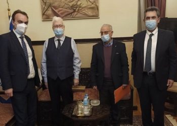 Συνάντηση Μωυσή Ελισάφ με τον Γ.Γ. Παιδείας  Αλέξανδρο Κόπτση