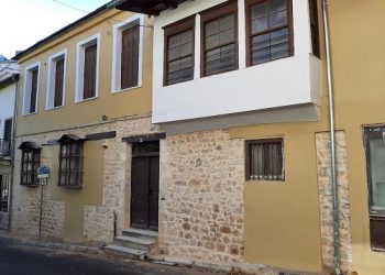 Εργασίες αποκατάστασης στο Αρχοντικό Καλούδη