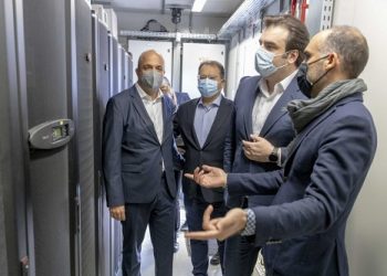 Επίσκεψη Κυριάκου Πιερρακάκη στο Οικολογικό (Πράσινο) Κέντρο Δεδομένων της ΕΔΥΤΕ ΑΕ στον ποταμό Λούρο – Υπογραφή μνημονίου