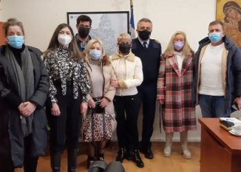 Επίσκεψη και ανταλλαγή ευχών της Διοικούσας Επιτροπής ΝΔ Ιωαννίνων στην Αστυνομική Διεύθυνση Ηπείρου