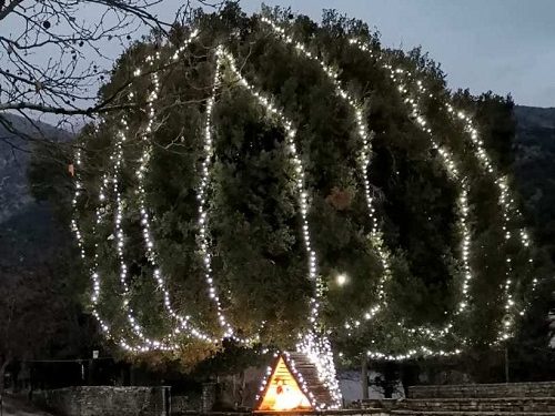 Το δέντρο της θα ανάψει η Αδελφότητα Σκλιβανιτών Ιωαννίνων