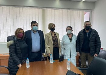 Επίσκεψη Όλγας Γεροβασίλη στο Γενικό Νοσοκομείο Άρτας