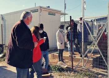 Επίσκεψη στο Κέντρο φιλοξενίας προσφύγων και μεταναστών στον Κατσικά