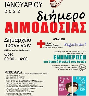 Διήμερο εθελοντικής αιμοδοσίας