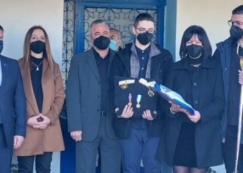 Ο πεσόντας ήρωας, Συνταγματάρχης των ΕΛ.ΔΥ.Κ, Κωνσταντίνος Κόκκας, «επέστρεψε» στην πατρίδα του, το Πέτα