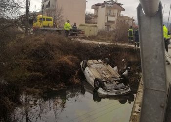 Έχασε τον έλεγχο του αυτοκινήτου του και κατέληξε στο χαντάκι
