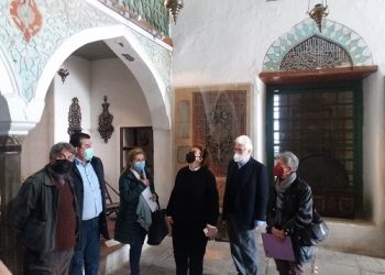 Στα έργα του Κάστρου η Υπουργός Πολιτισμού