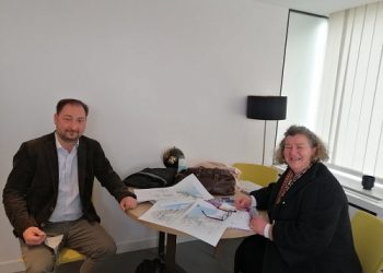 Συνάντηση εργασίας της Τατιάνας Καλογιάννη με τον Πρόεδρο του Διοικητικού Συμβουλίου της ΔΕΔΑ Α.Ε.