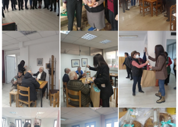 Ανταλλαγή ευχών με τους ωφελούμενους του ΠΑΚΠΠΟ Δήμου Ηγουμενίτσας