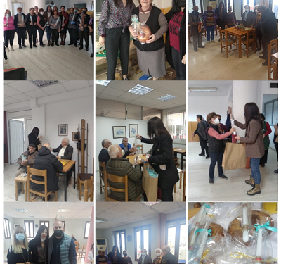 Ανταλλαγή ευχών με τους ωφελούμενους του ΠΑΚΠΠΟ Δήμου Ηγουμενίτσας