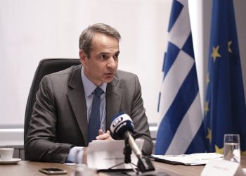 Συνάντηση εργασίας στην Ελληνική Διαχειριστική Εταιρία Υδρογονανθράκων υπό τον Πρωθυπουργό Κυριάκο Μητσοτάκη με αντικείμενο την έναρξη ερευνών για την αξιοποίηση κοιτασμάτων φυσικού αερίου