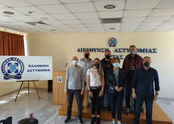 Επίσκεψη Όλγας Γεροβασίλη στην Αστυνομική Διεύθυνση Άρτας