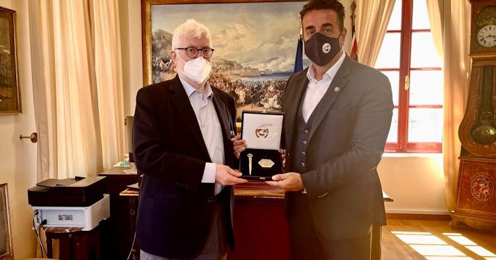 Συνάντηση με τον Δήμαρχο Ναυπλιέων