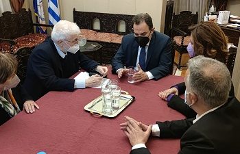 Συνάντηση με τον Υπουργό Αγροτικής Ανάπτυξης