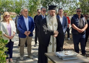 Επιμνημόσυνη δέηση για τη Γενοκτονία των Ποντίων στο χώρο του Μνημείου, στην Βίγλα Άρτας