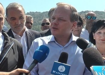 Επίσκεψη Κ. Καραμανλή στα έργα που βρίσκονται υπό εξέλιξη στην περιοχή της Αιτωλοακαρνανίας