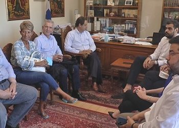 Ενημέρωση του Γραμματέα Πολιτικής Επιτροπής της Ν.Δ. για θέματα της Ηπείρου