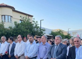 Στα εγκαίνια του Πάρκου Γενοκτονίας των Ποντίων της Πάφου, ο Πρόεδρος του Επιμελητηρίου Δρ. Δημήτριος Δημητρίου