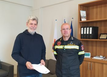 Περιοδεία κλιμακίου του ΚΚΕ στις Πυροσβεστικές υπηρεσίες