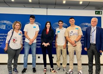 «Επίσκεψη στο Ευρωπαϊκό Κοινοβούλιο των νικητών του 8ου Μαθητικού Διαγωνισμού Ταινίας Μικρού Μήκους»