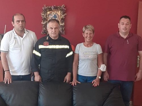 Ενημερωτική επίσκεψη στην Πυροσβεστική της Διοικούσας Επιτροπής Ιωαννίνων της ΝΔ