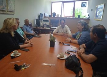 Συνάντηση δημοτικής παράταξης Ιωάννινα_2023 με τον πρόεδρο και μέλη της διοίκησης του Υπεραστικού ΚΤΕΛ Ιωαννίνων