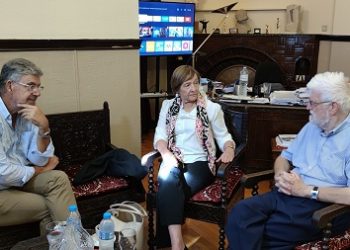 Συνάντηση με την Πρέσβη του Βελγίου