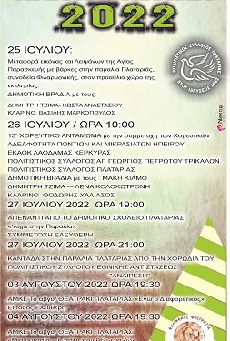 Πλαταριώτικα 2022