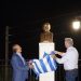 Η προτομή του Τάσου Χαλκιά κοσμεί την πλατεία της Κοινότητας Γρανιτσοπούλας, του τόπου που μεγάλωσε